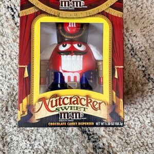 M&M'S Nutcracker Sweet Chocolate Dispenser - Red and Black